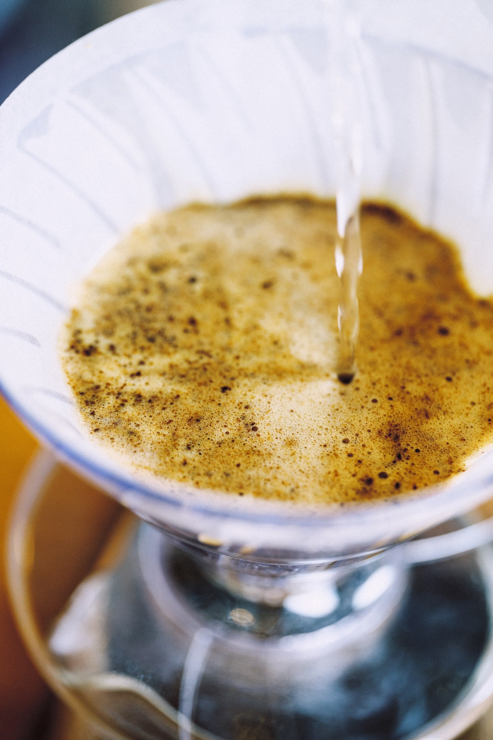 Preparación de café de filtro con V60